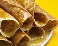 Crêpes au sirop d'érable