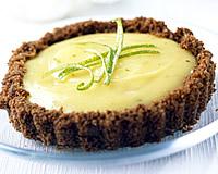 Tartelettes au citron vert et au pain d'épices